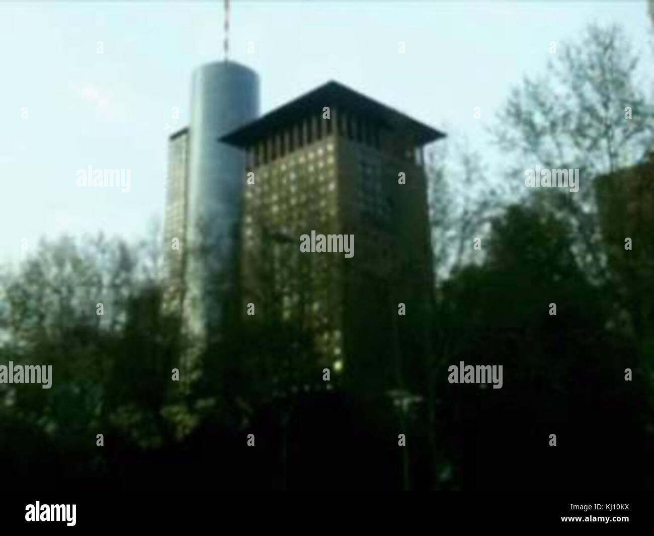 Maintower FFM Stock Photo