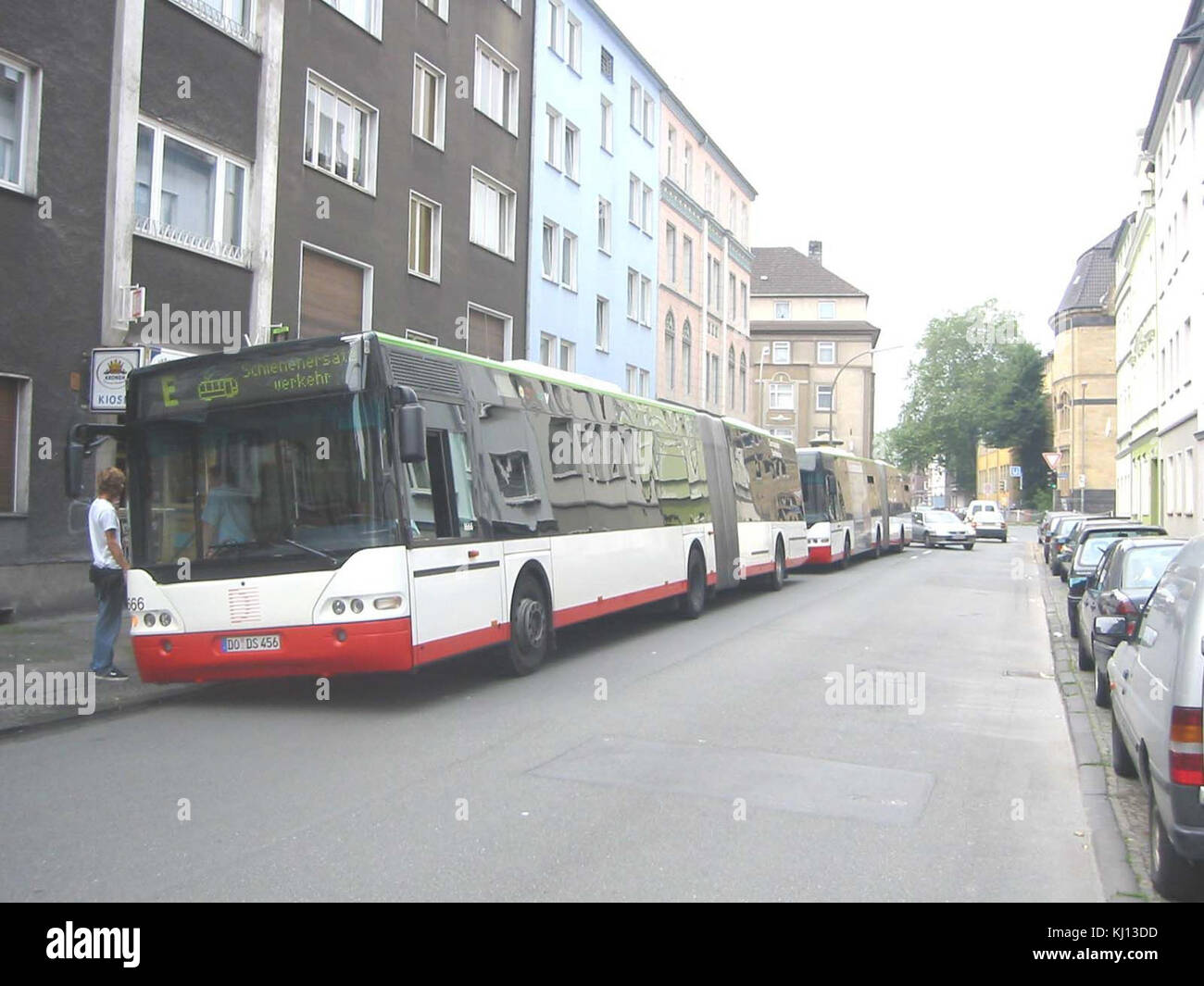 Schienenersatzverkehr DO-DS-456 Stock Photo