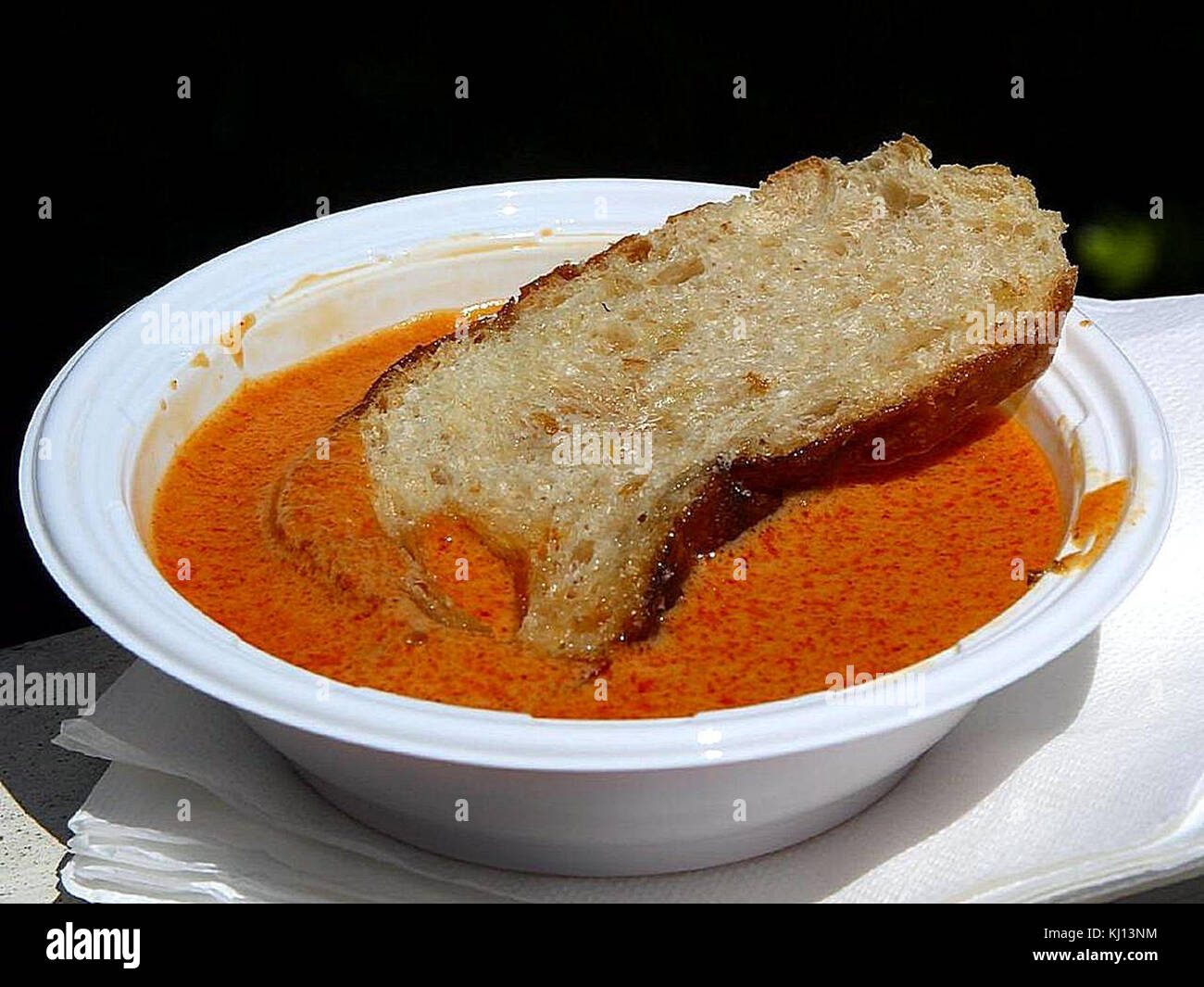 Soups lobster bisque Stock Photo Alamy