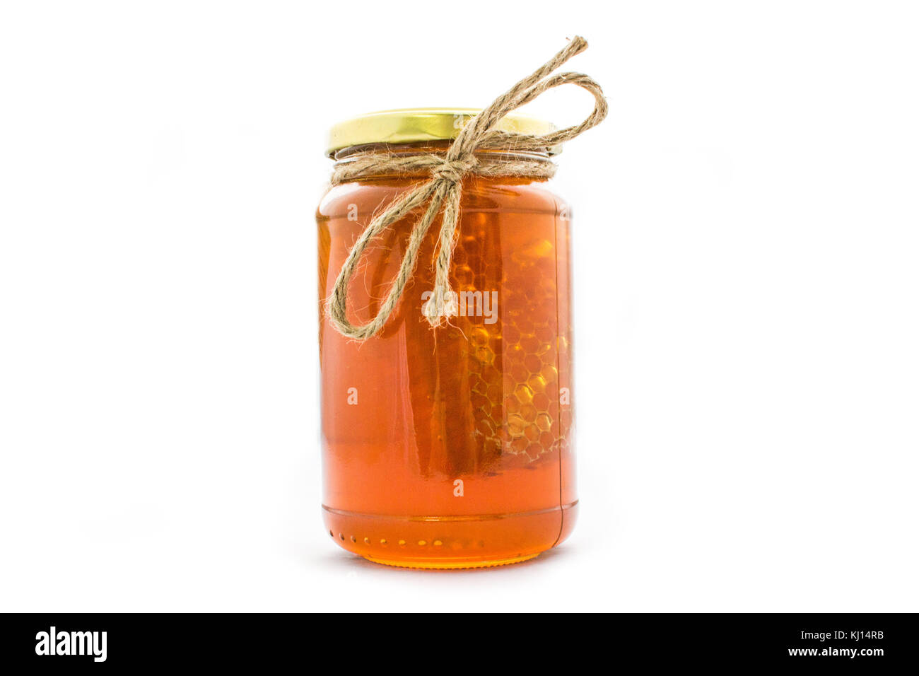Honey Jar (with Stock Photo Alamy
