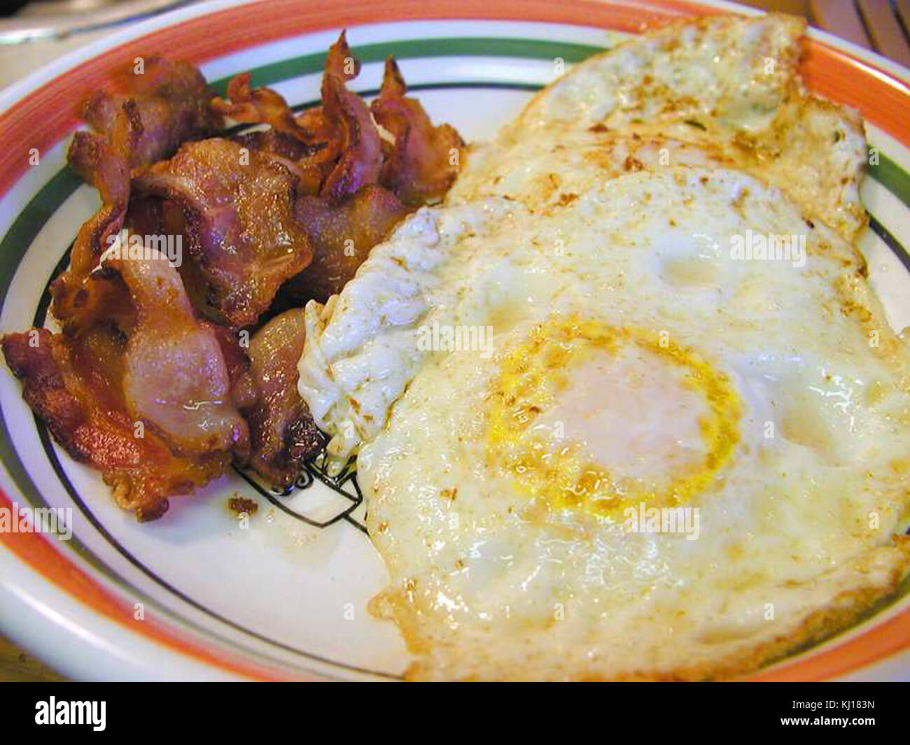 Eggs and bacon Stock Photo - Alamy