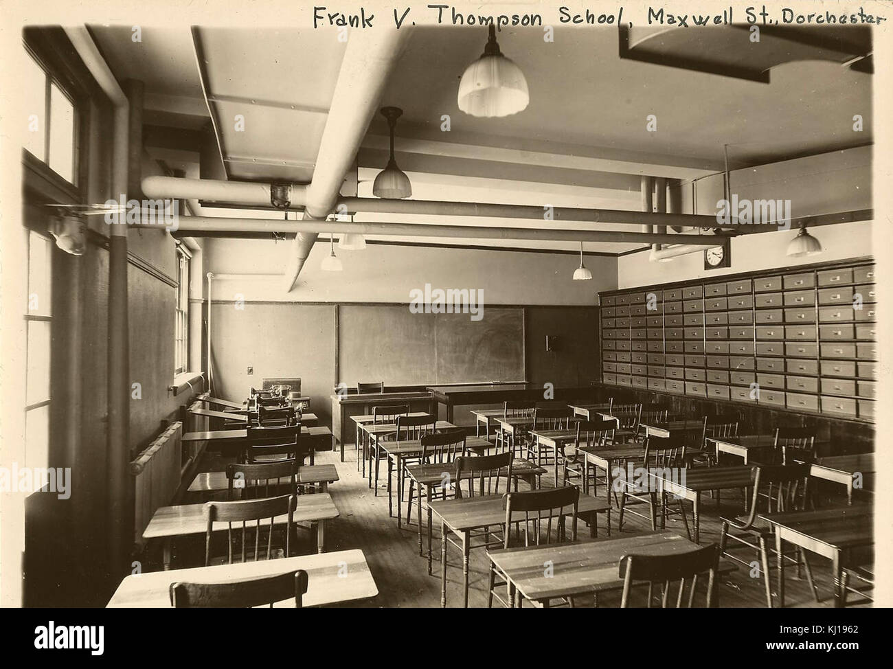 Frank V. Thompson School - 0403002166e - City of Boston Archives Stock ...