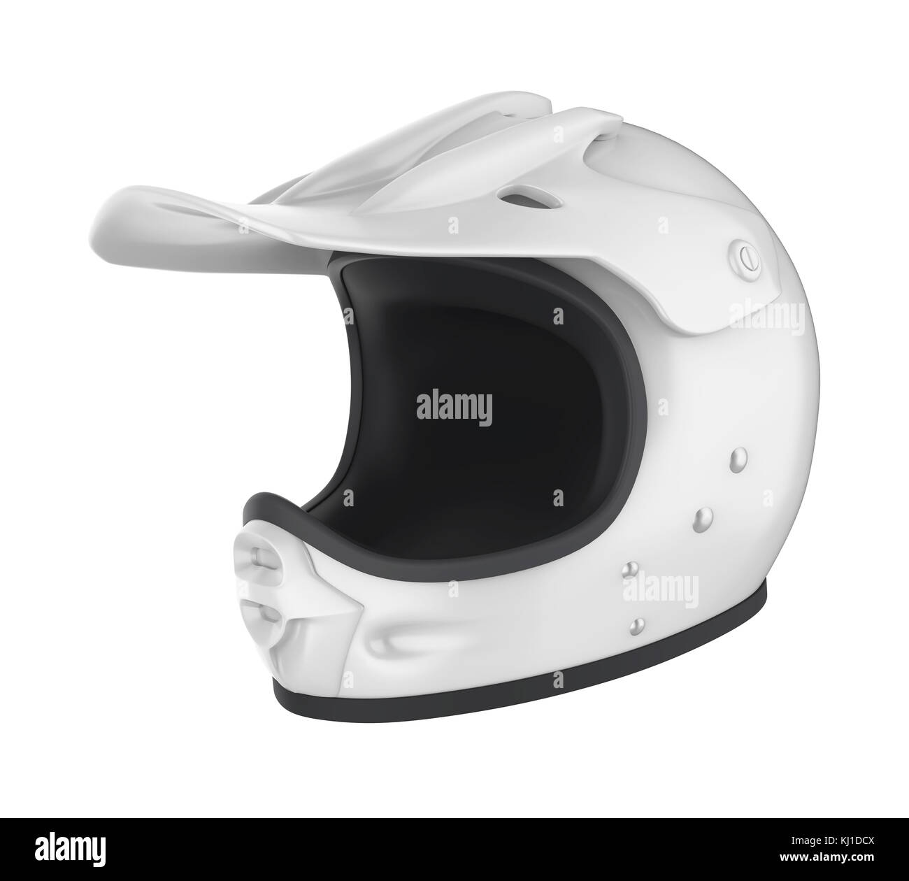 Motorcycle helmet black white front hi-res stock photography and images ...