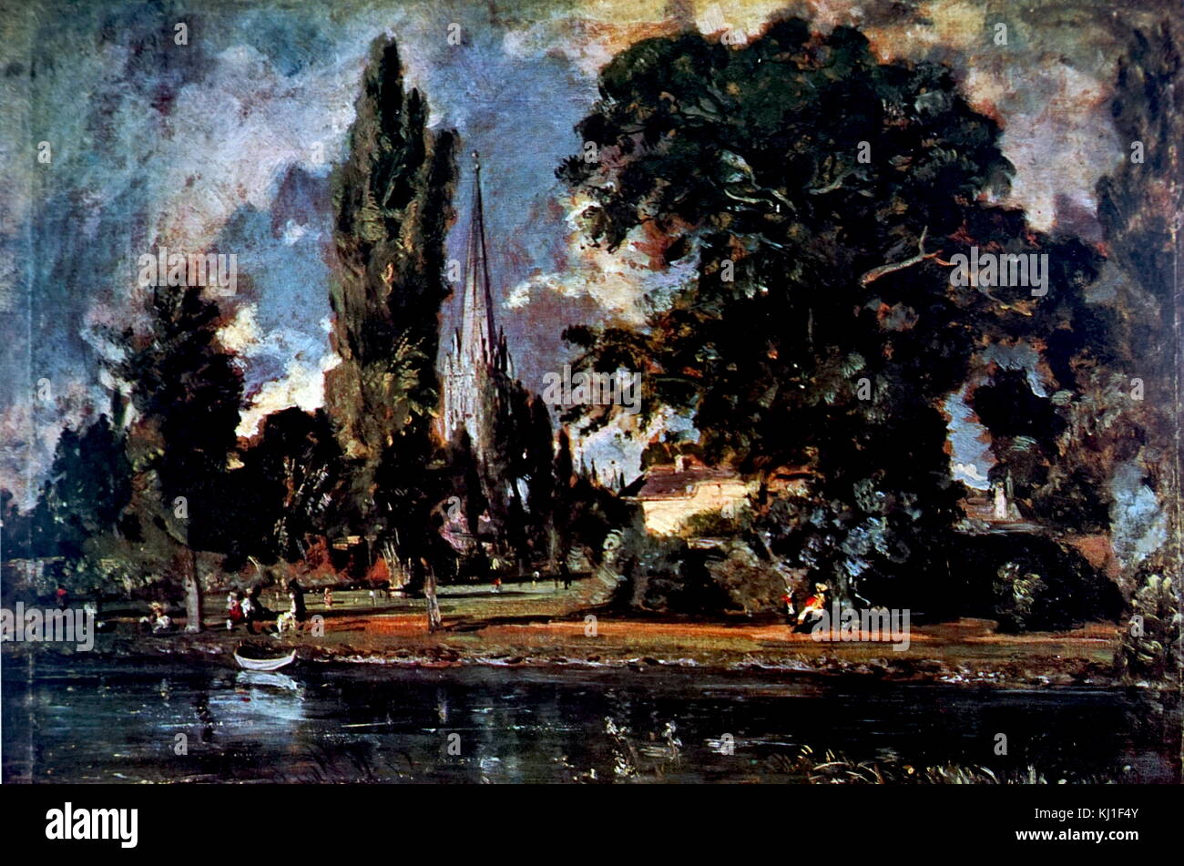 John constable salisbury cathedral hires stock photography and images
