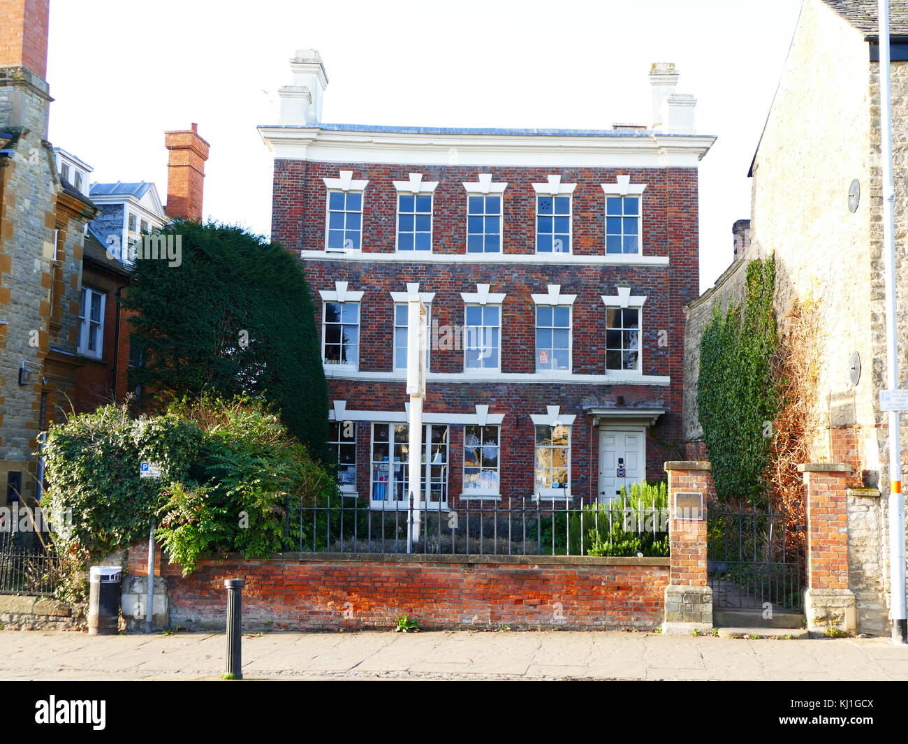 Victorian style of architecture in Brackley a village in