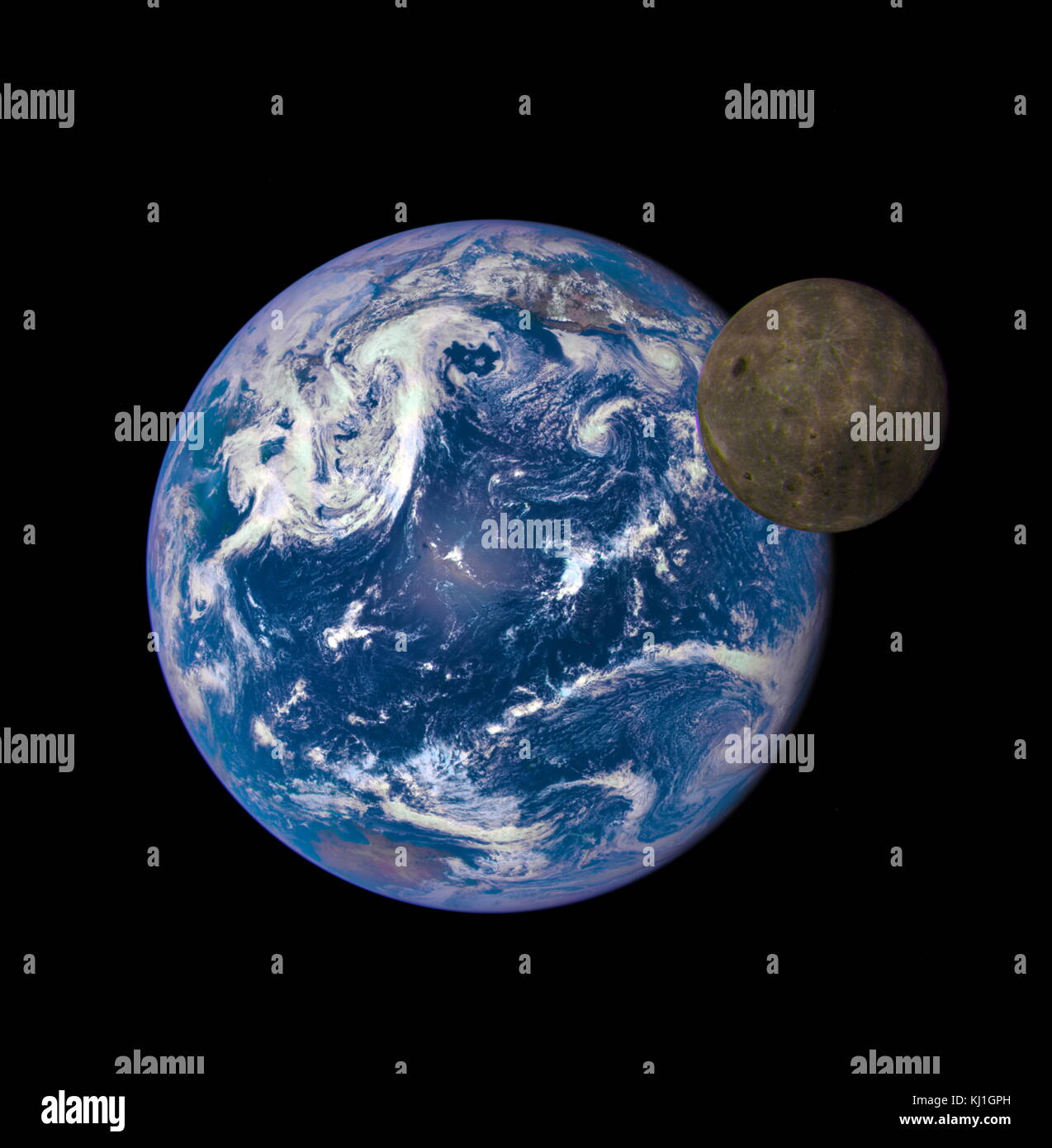 2015 The Deep Space Climate Observatory Dscovr Spacecraft S Earth Stock Photo Alamy