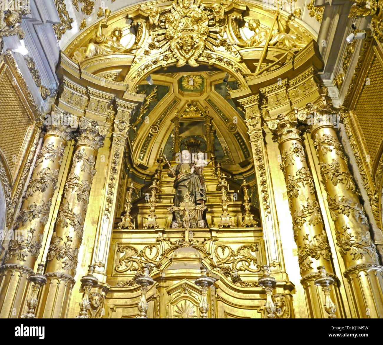 Details inside the National Tile Museum, Lisbon, Portugal Stock Photo