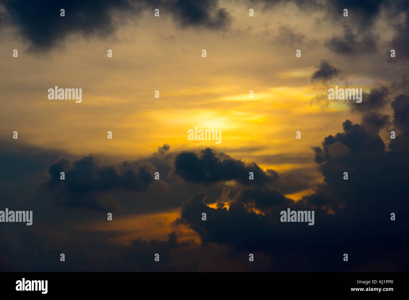 Beautiful clouds and sky at sunset Stock Photo - Alamy