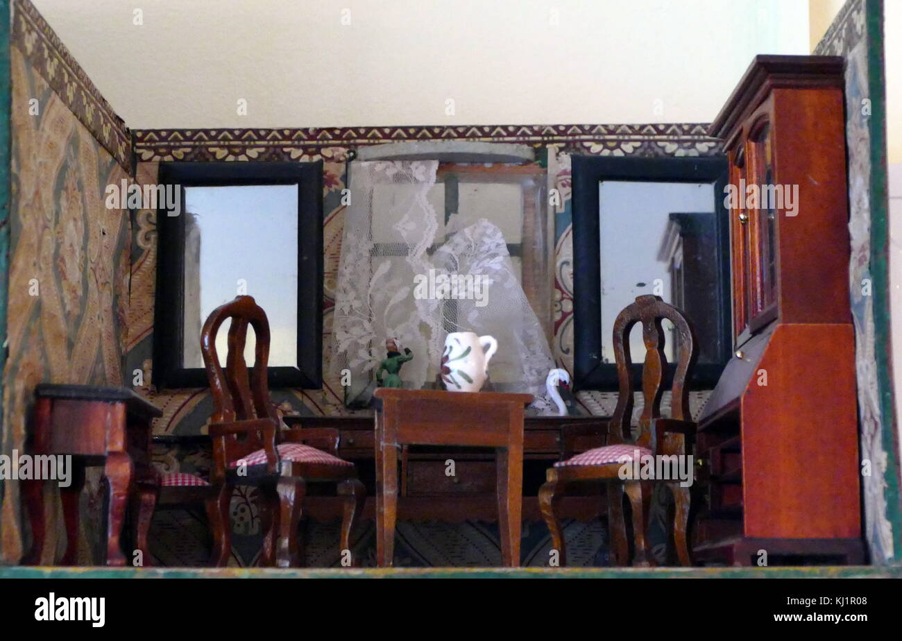 German Dolls House furniture 2004 Stock Photo Alamy