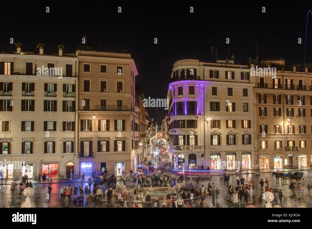 Spagna Rome Rome spanish steps street hi-res stock photography and images - Alamy