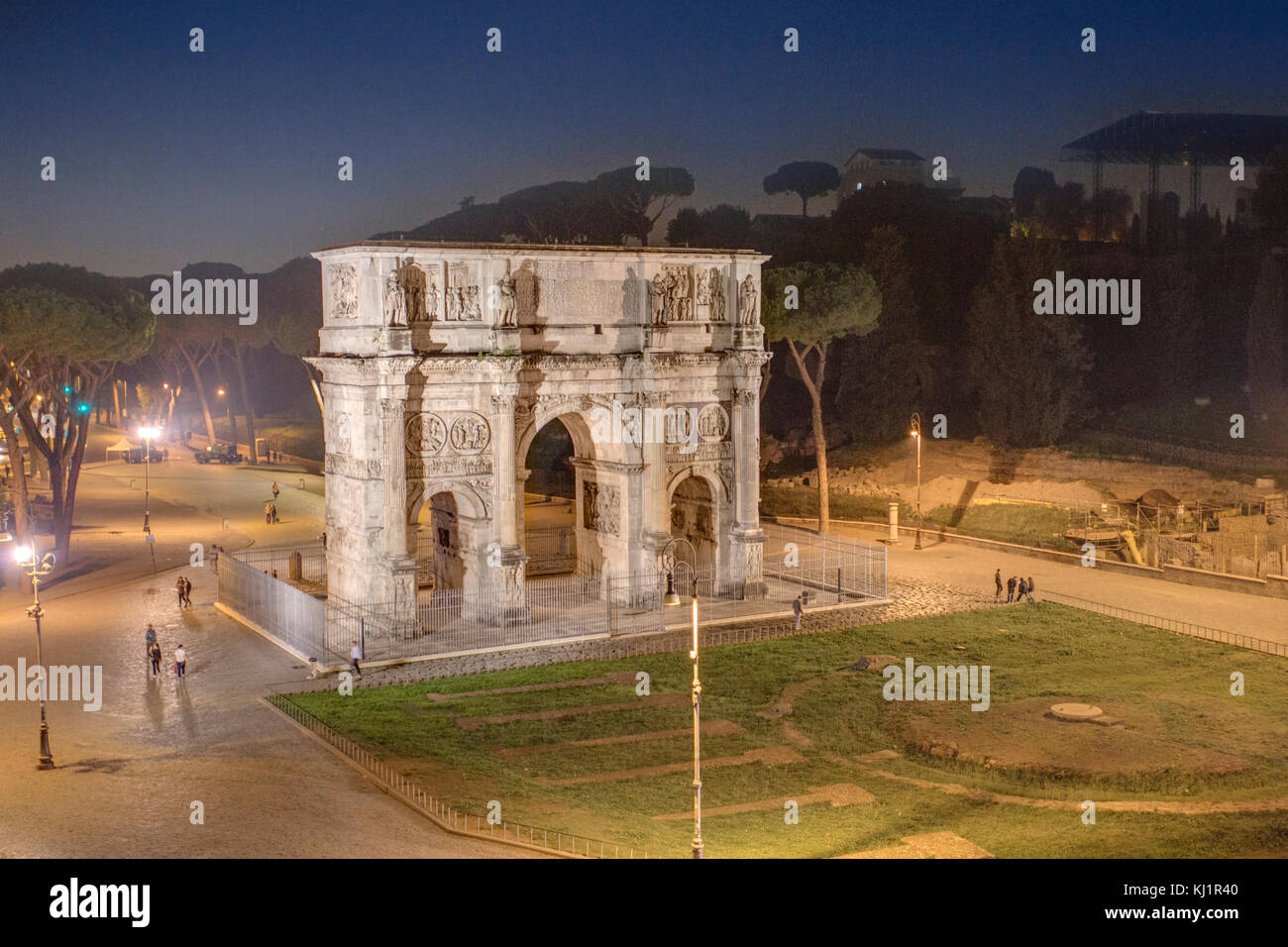 Arco di Costantino, Roma &ndash; Arch of Constantine, Rome Stock Photo - Alamy