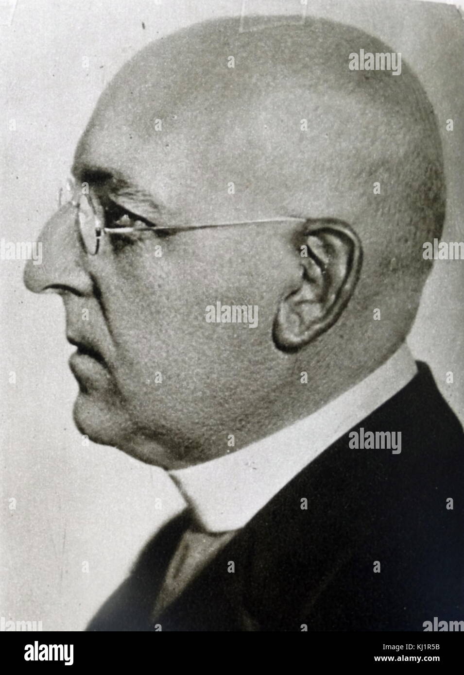 Ignaz Seipel (1876 – 1932); Austrian prelate and politician of the Christian Social Party (CS), who served as Federal Chancellor twice during the 1920s. Stock Photo