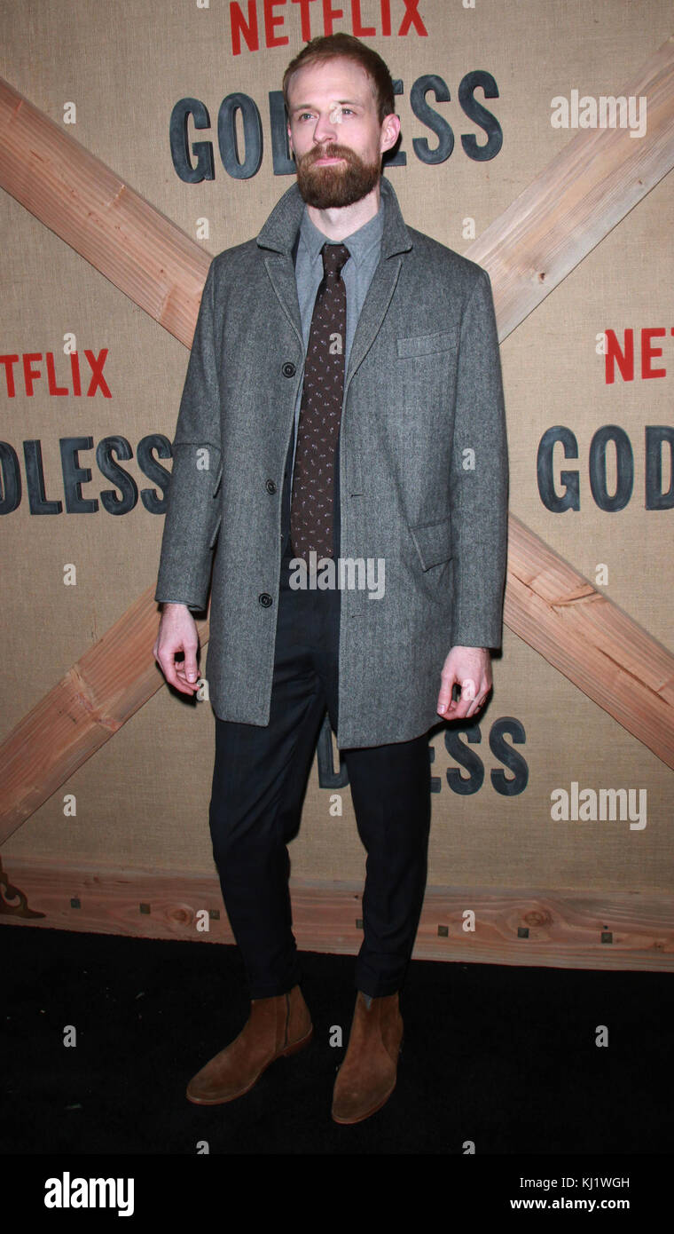 New York, NY, USA. 19th Nov, 2017. Adam David Thompson at the Netflix ...