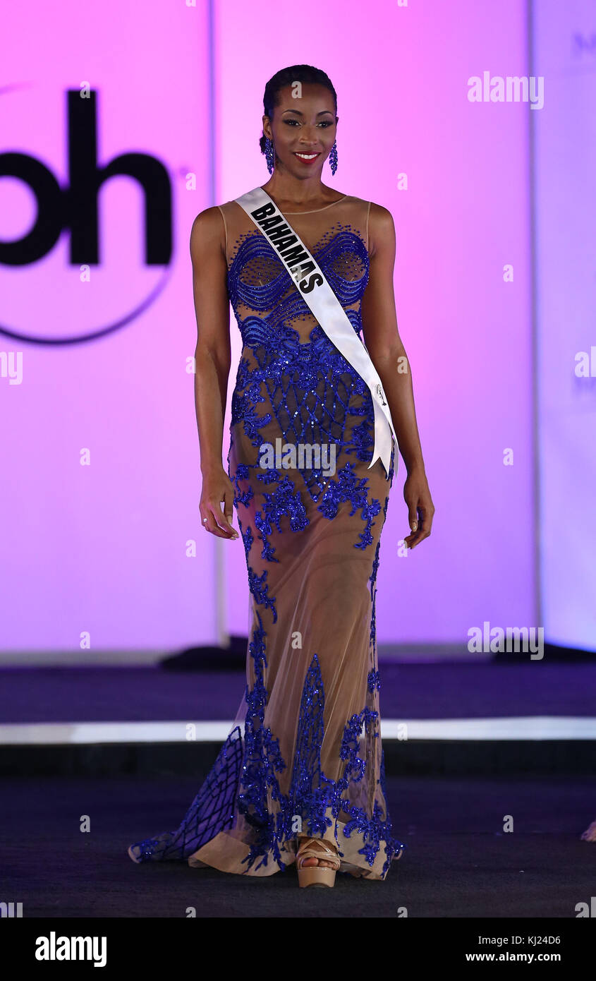Las Vegas, NV Miss, Bahamas. 20th Nov, 2017. Yasmine Cooke. 66th Miss