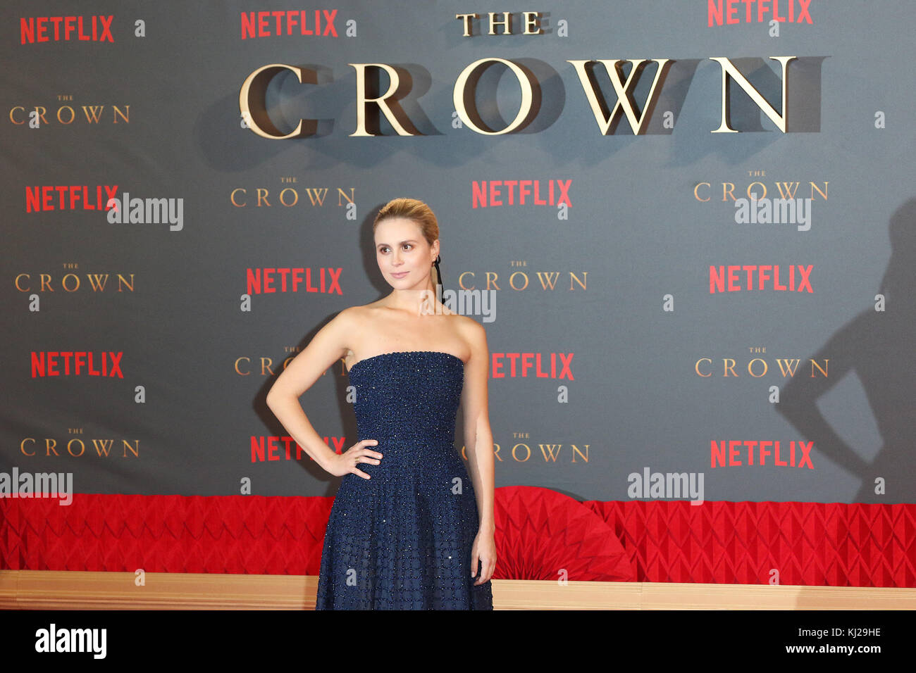 London, UK. 21st Nov, 2017. Yolanda Kettle, The Crown - Season 2 World