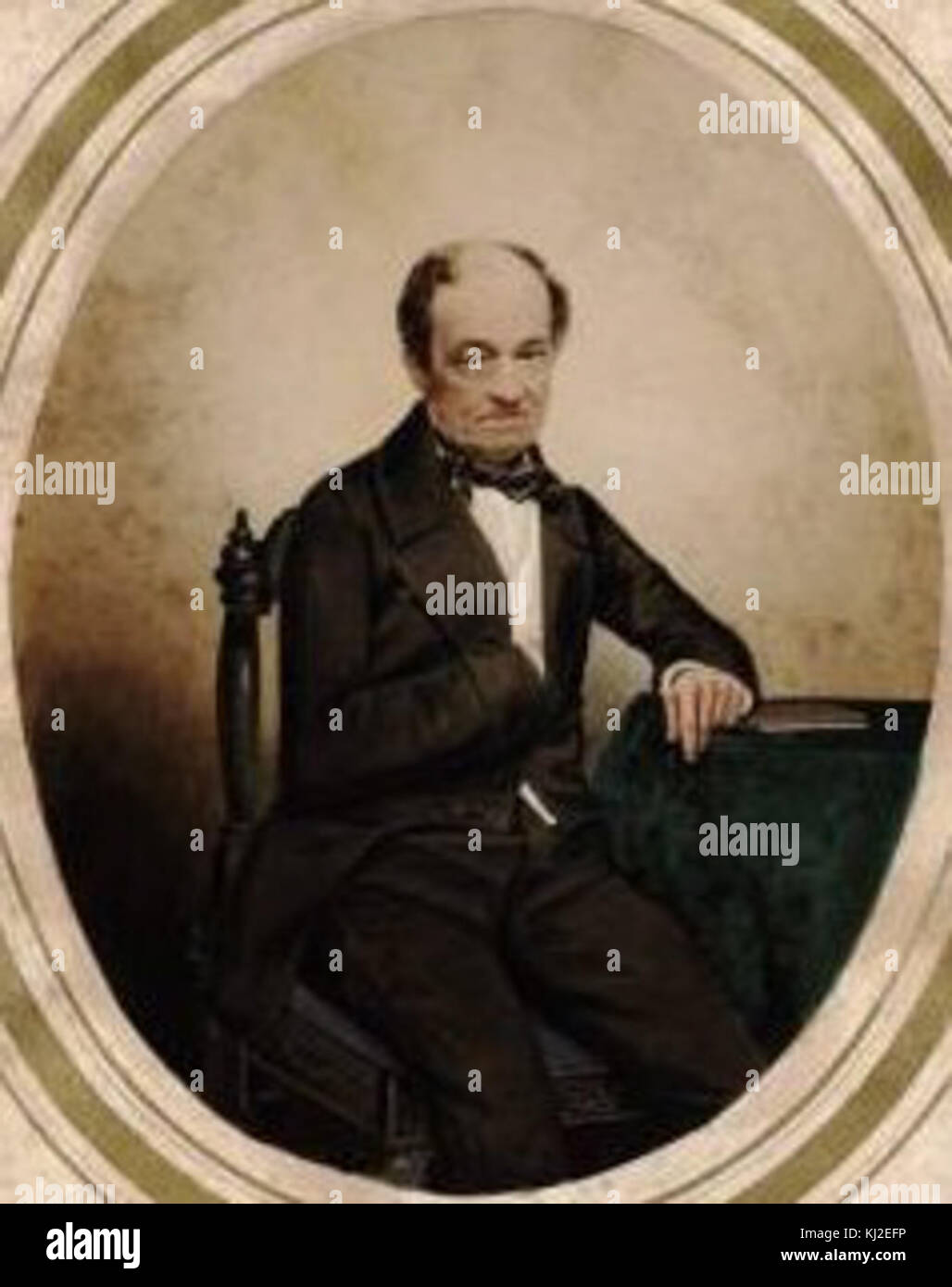 Carl Thomas Mozart framed Stock Photo Alamy