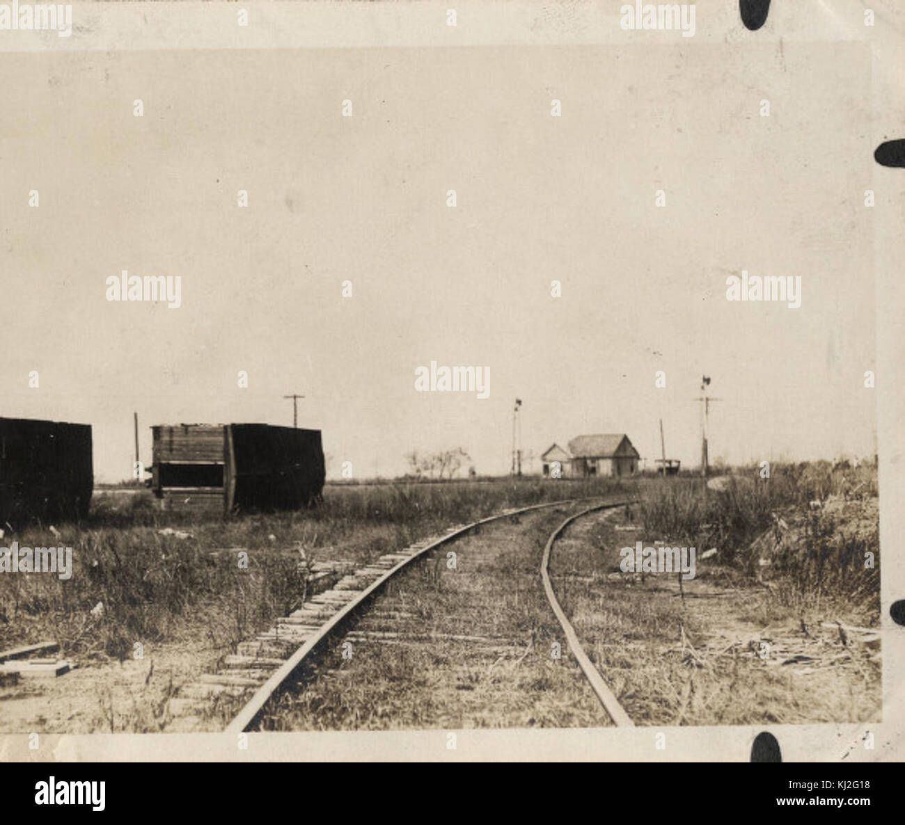 Boxcars near Texas City Junction Stock Photo - Alamy