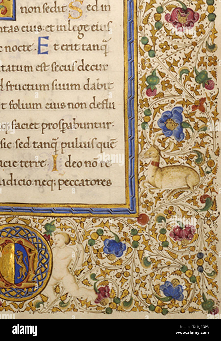 Cristoforo Majorana Leaf from Psalter Walters W33015R Obverse