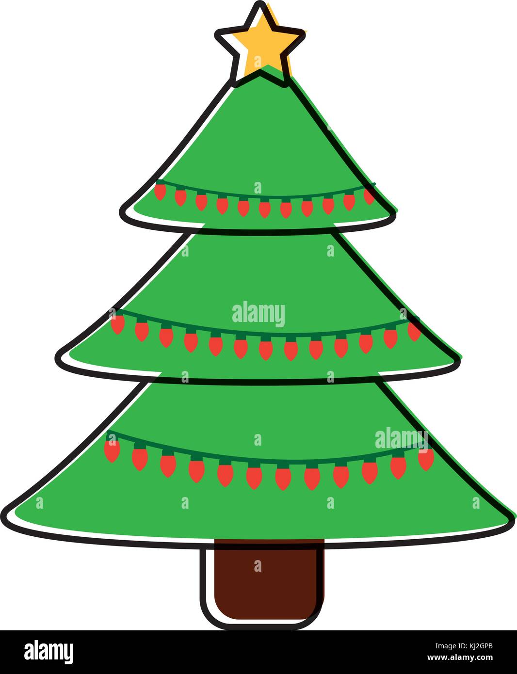 tree christmas related icon image Stock Vector Image & Art - Alamy