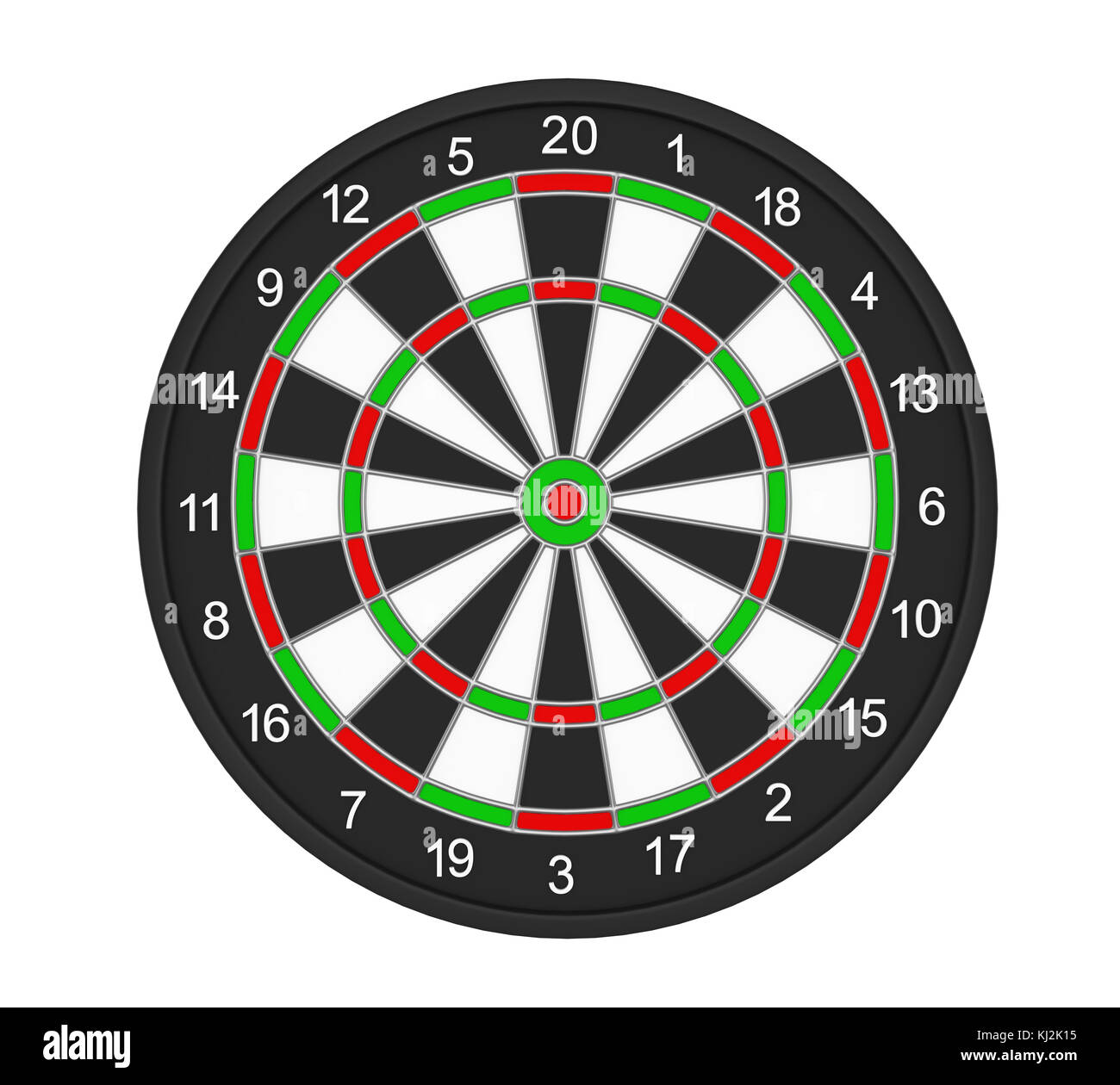 Dartboard Target Isolated Stock Photo Alamy