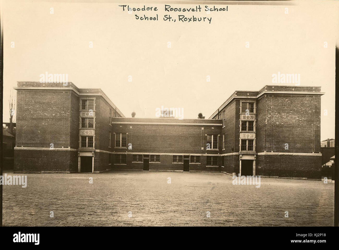 Theodore Roosevelt School 0403002145b City of Boston Archives Stock