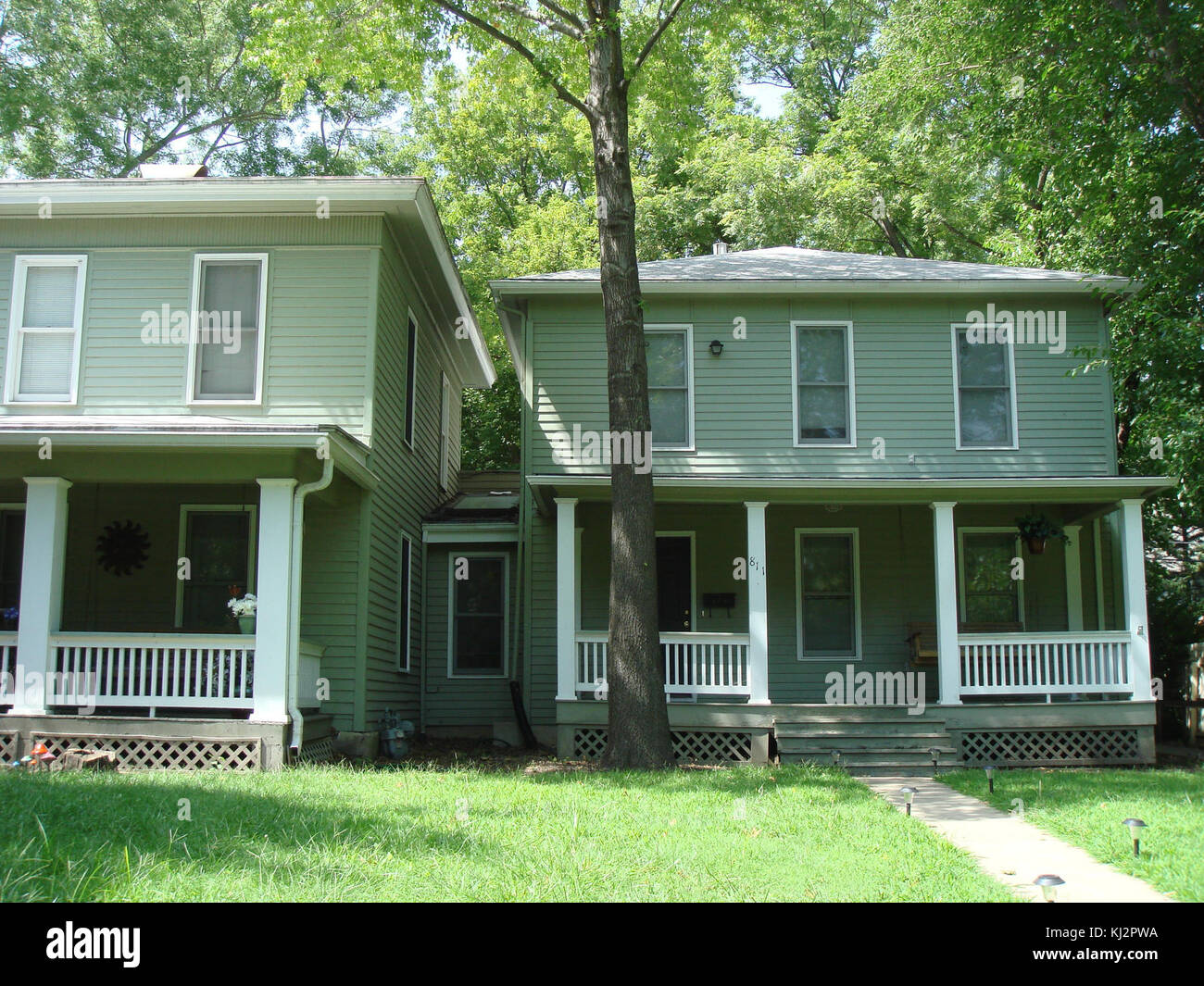 USA, Kansas, Old West Lawrence, 811 Maine Street 0001 Stock Photo Alamy