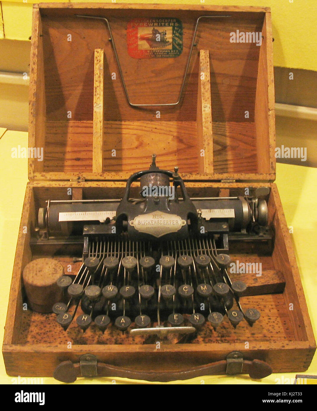 Blickensderfer typewriter 2 Stock Photo Alamy