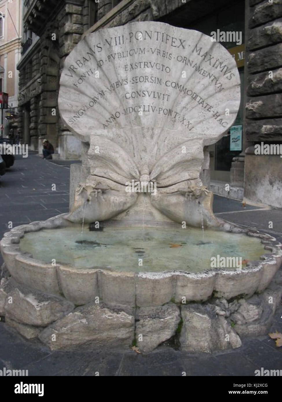 Fontana delle Api Stock Photo Alamy