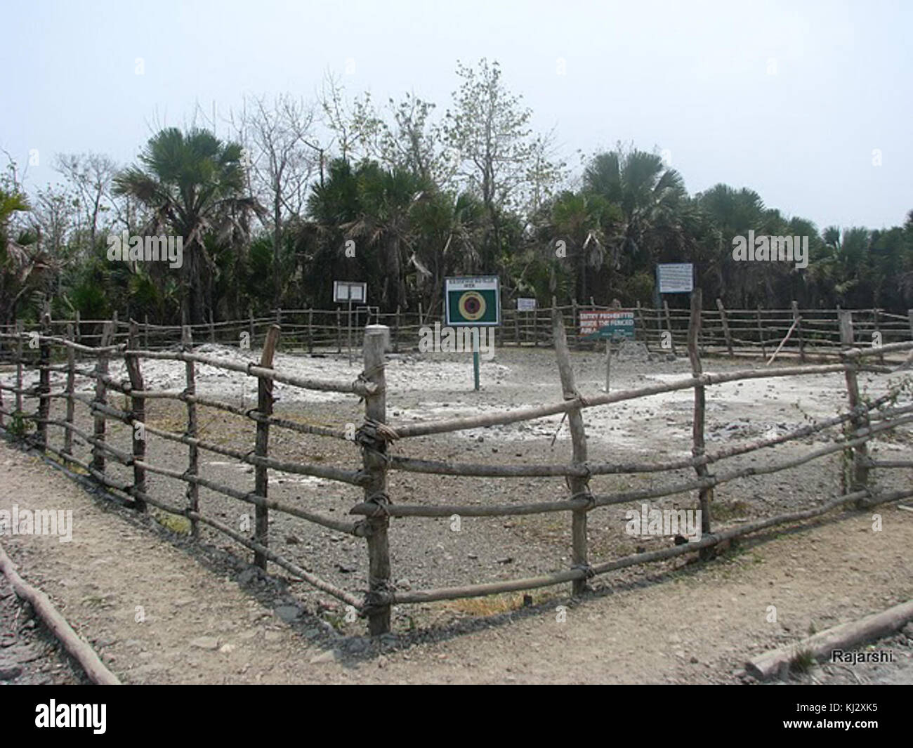 Mud volcano baratang Stock Photo - Alamy