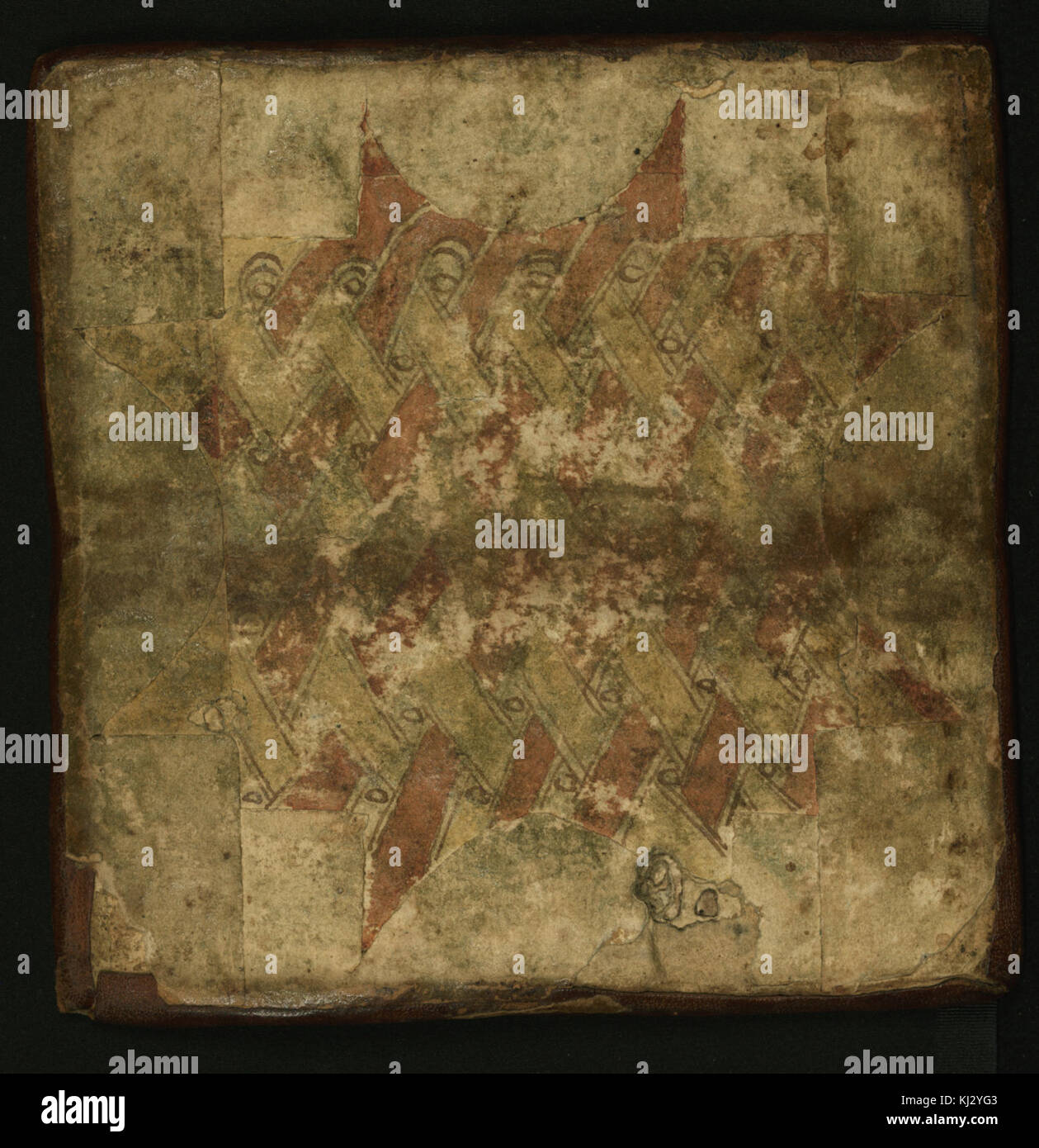This item refers to an Islamic binding from a Qur'an manuscript, noted ...