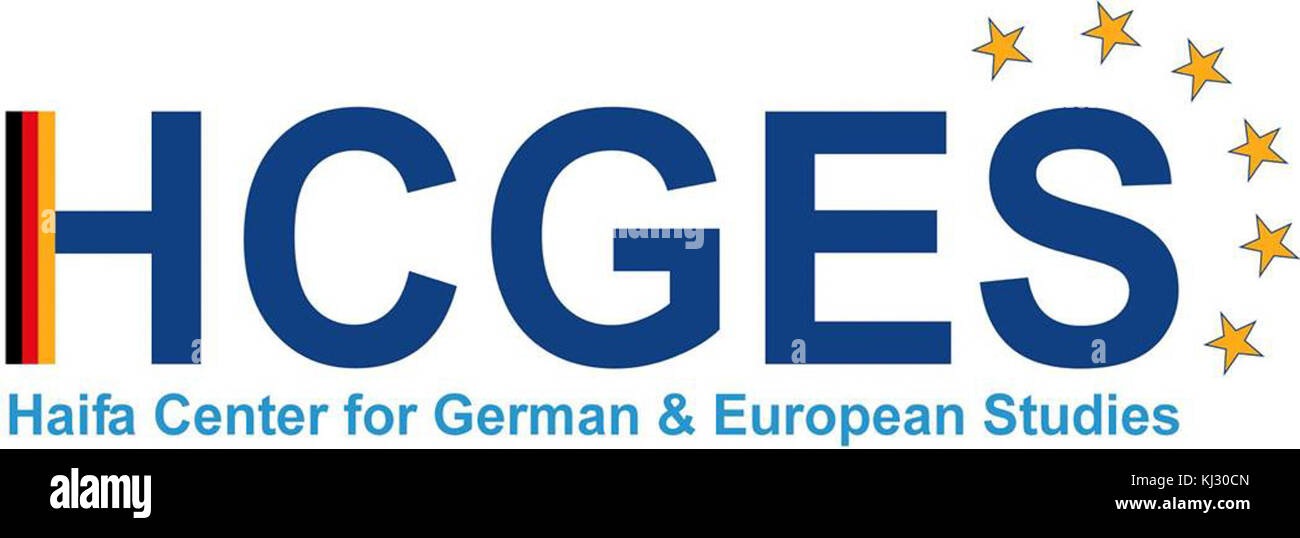 Logo of the Haifa Center for German and European Studies Stock Photo ...