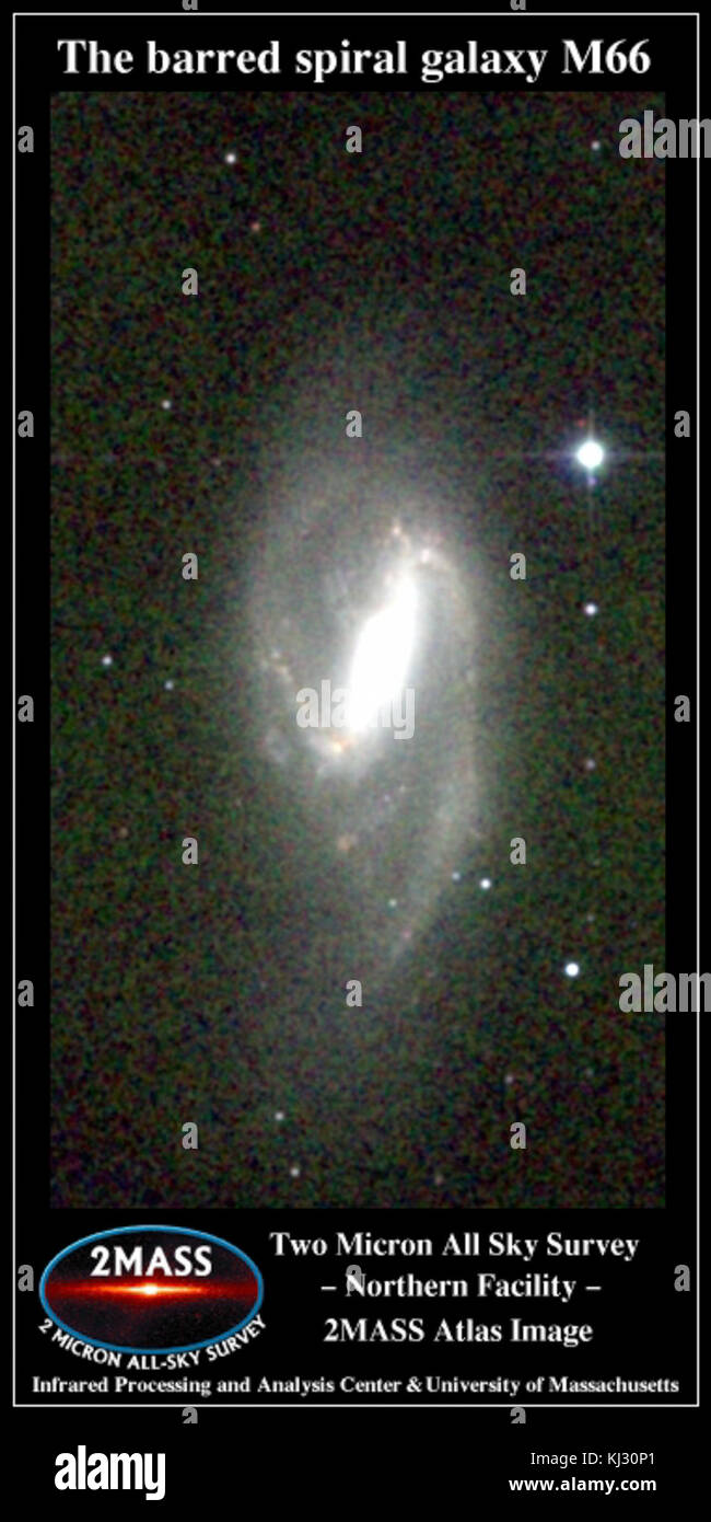 Messier 066 2MASS Stock Photo - Alamy