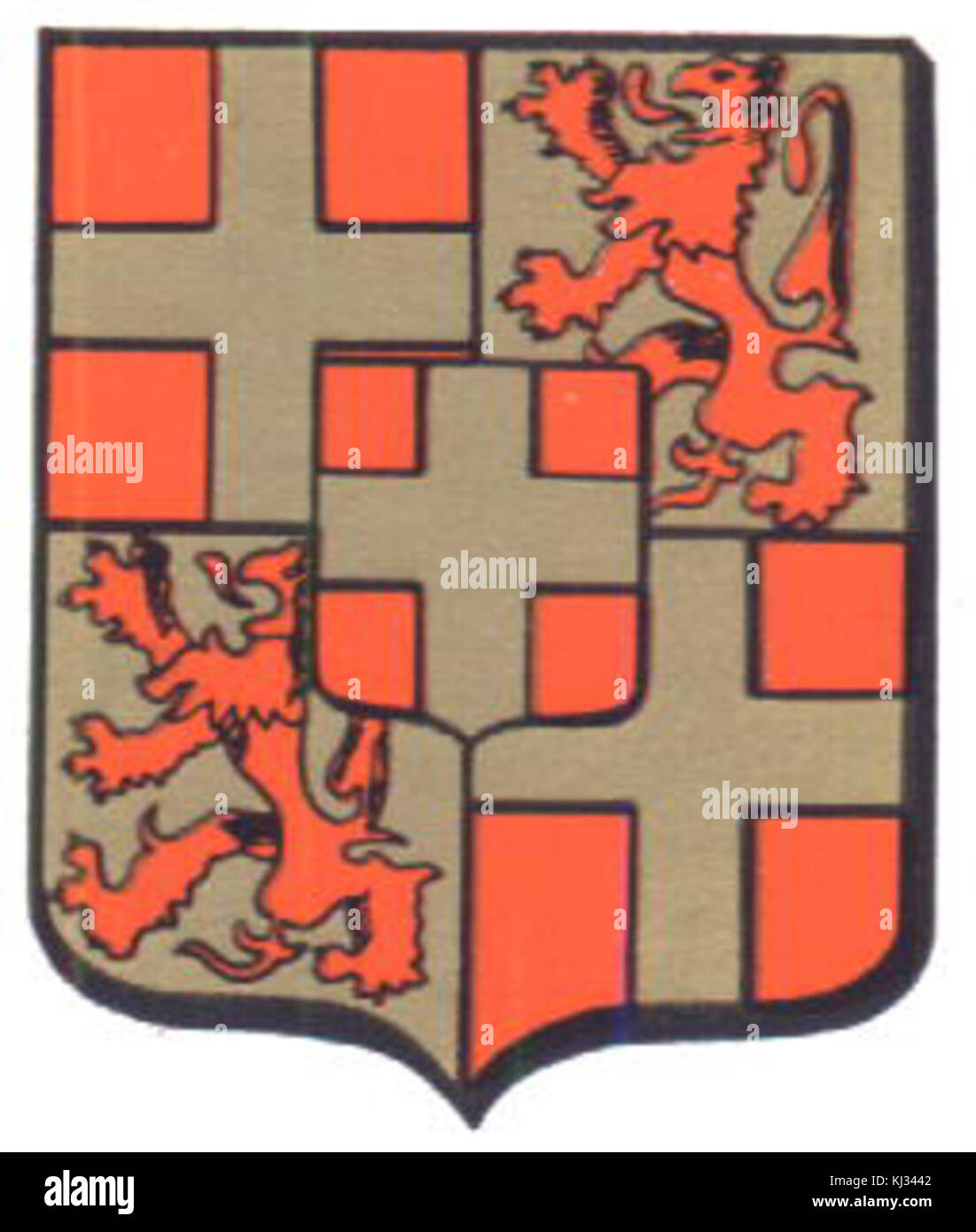 Wapen van Rekem Stock Photo Alamy