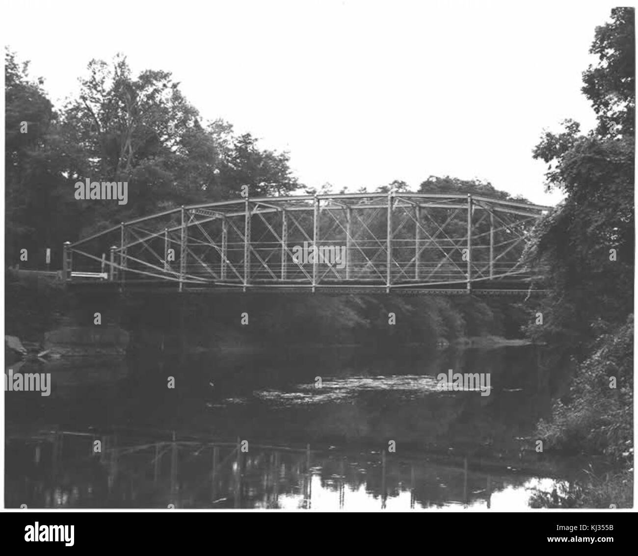 Bridge in Nicholson Township Stock Photo Alamy