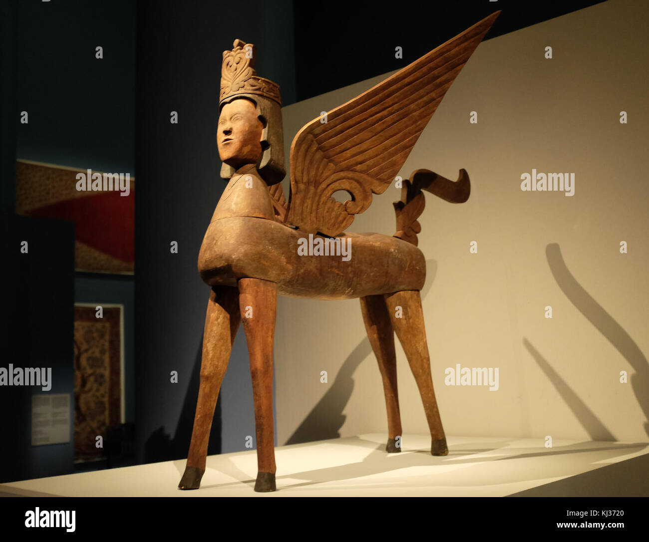Buraq sculpture from Mindanao Philippines Stock Photo Alamy