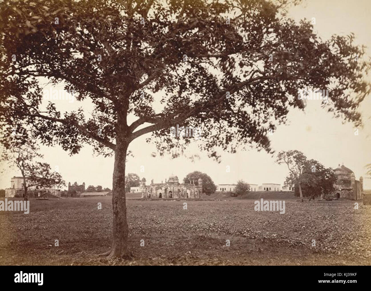 Landscape at Dhaka - 1885 Stock Photo