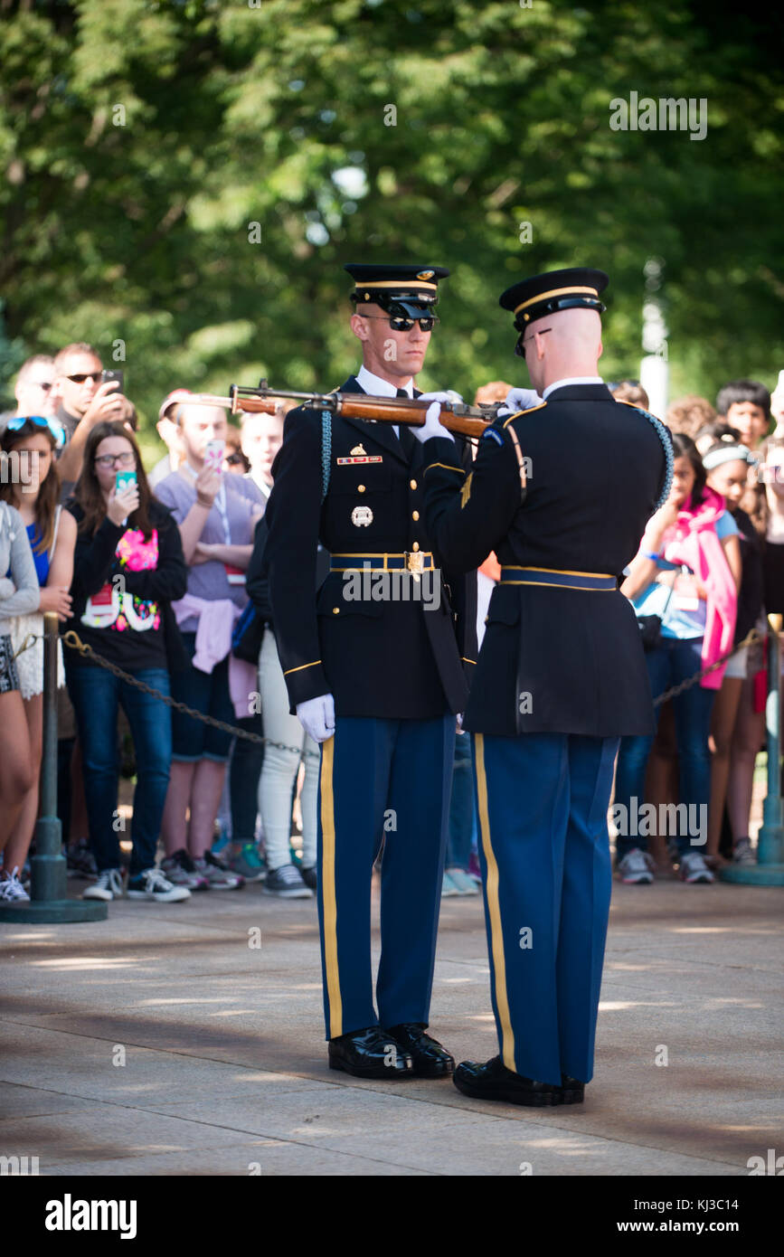 change of guard ceremony