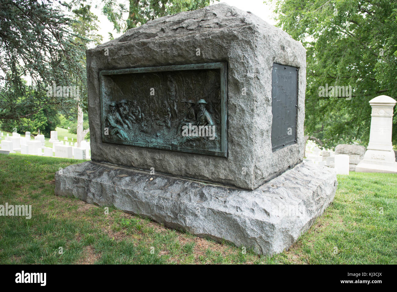 This photograph or portrait of George R. Crook, an American military ...