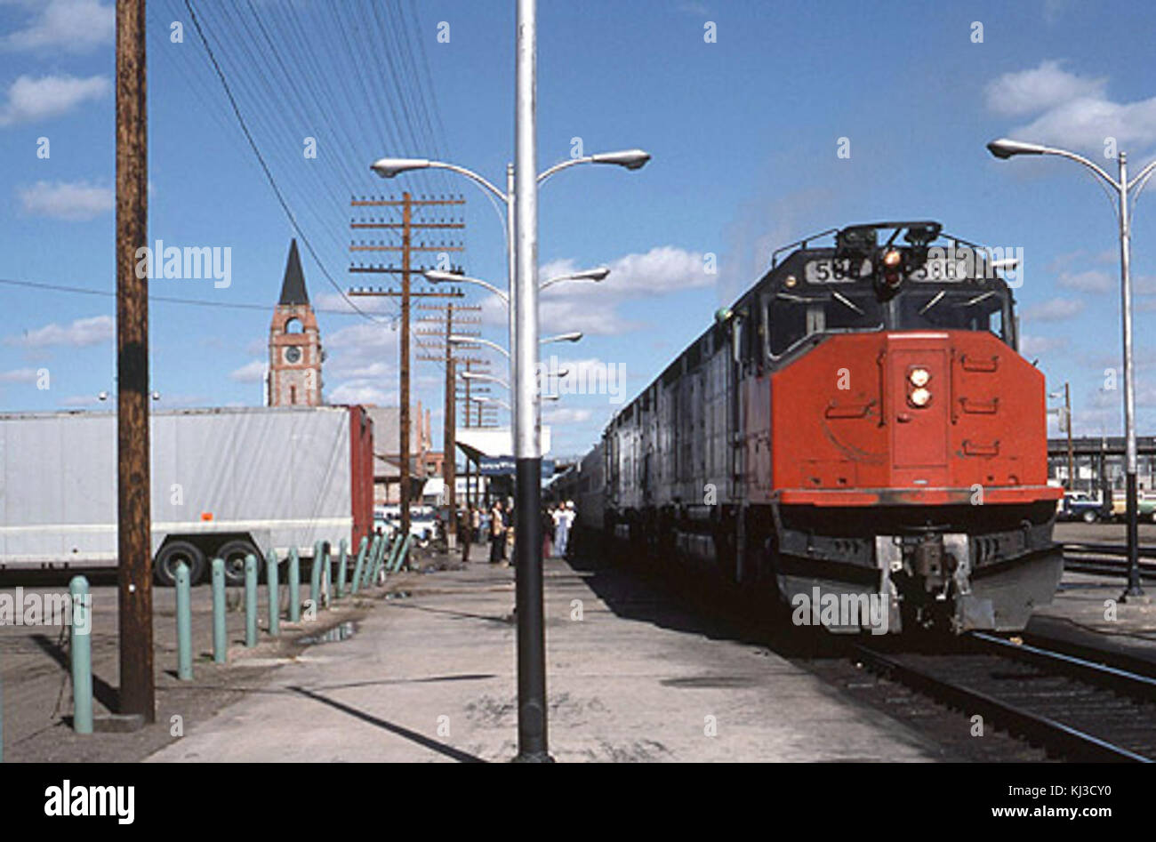 Cheyenne Depot old 1976 Stock Photo Alamy