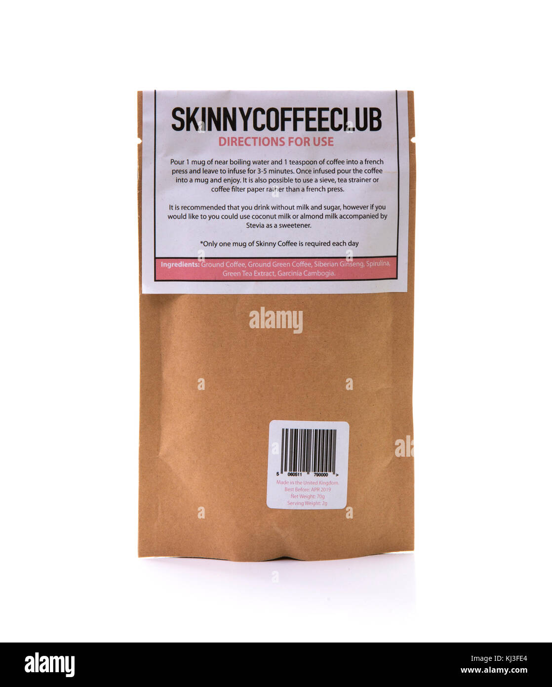 Skinny coffee hi-res stock photography and images - Alamy