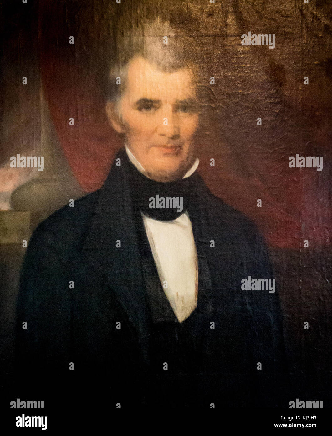 William Carroll governor of Tennessee official portrait Stock Photo Alamy