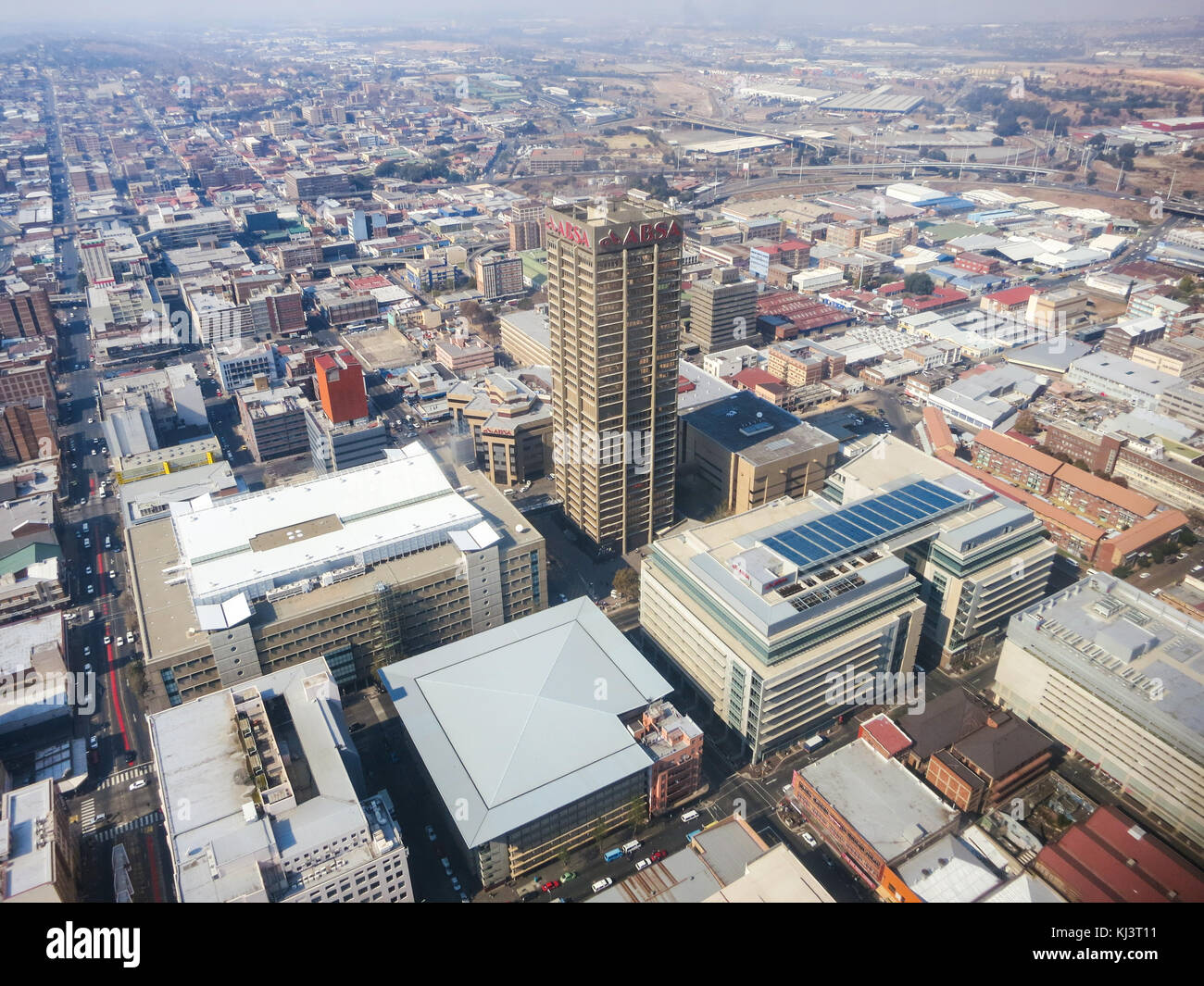 JOHANNESBURG, SOUTH AFRICA MAY 31, 2012 View from the Carlton Centre