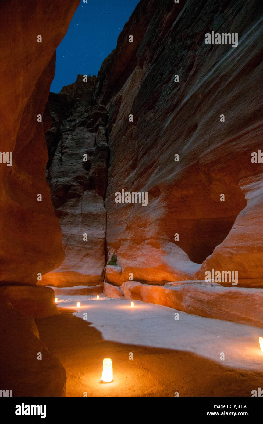 Star trail petra hi-res stock photography and images - Alamy