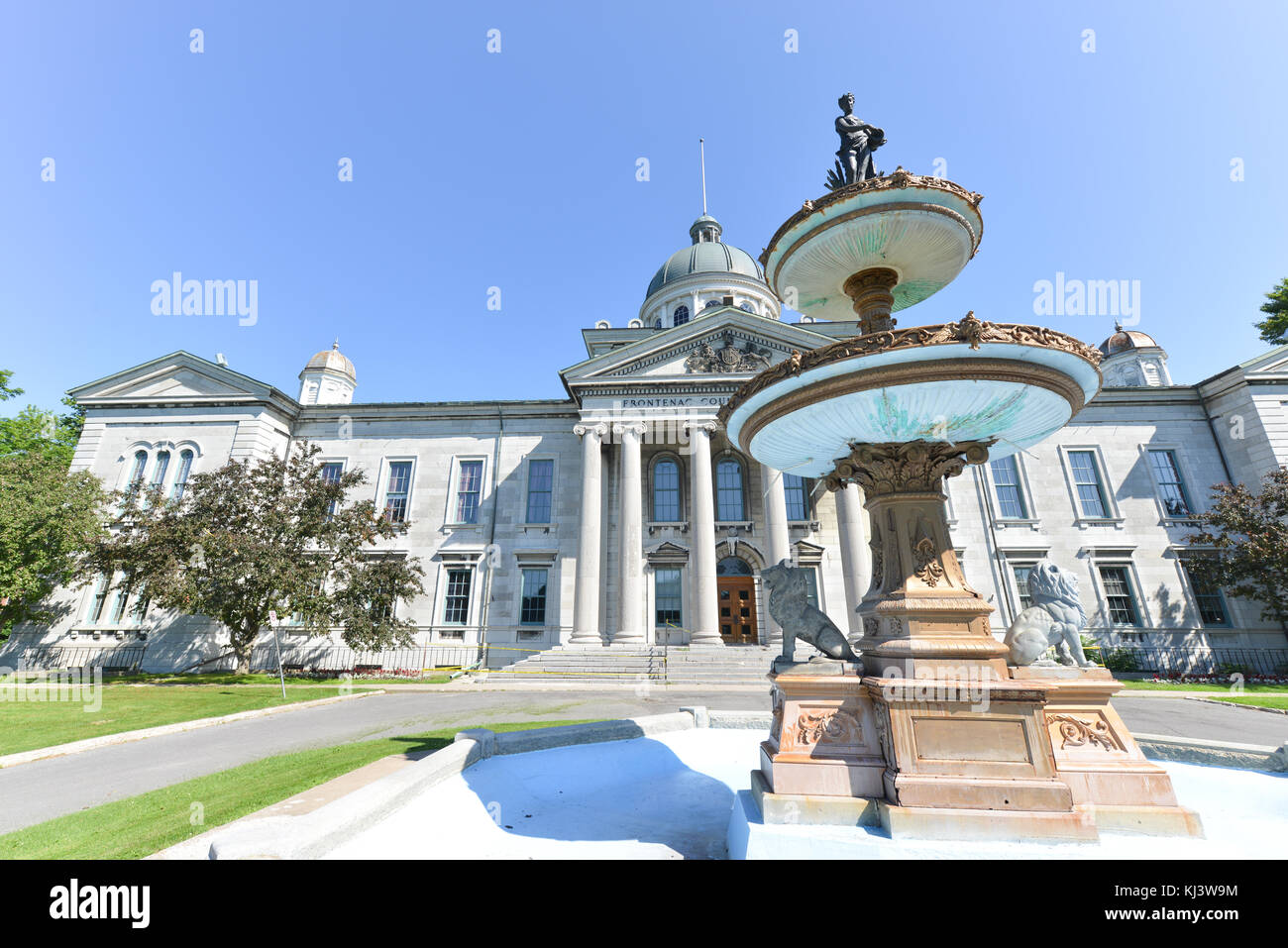 Frontenac County Court House in Kingston, Ontario, Canada.The