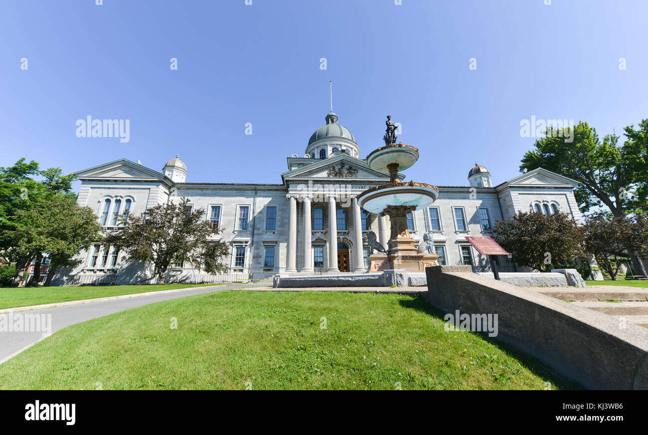 Frontenac County Court House in Kingston, Ontario, Canada.The