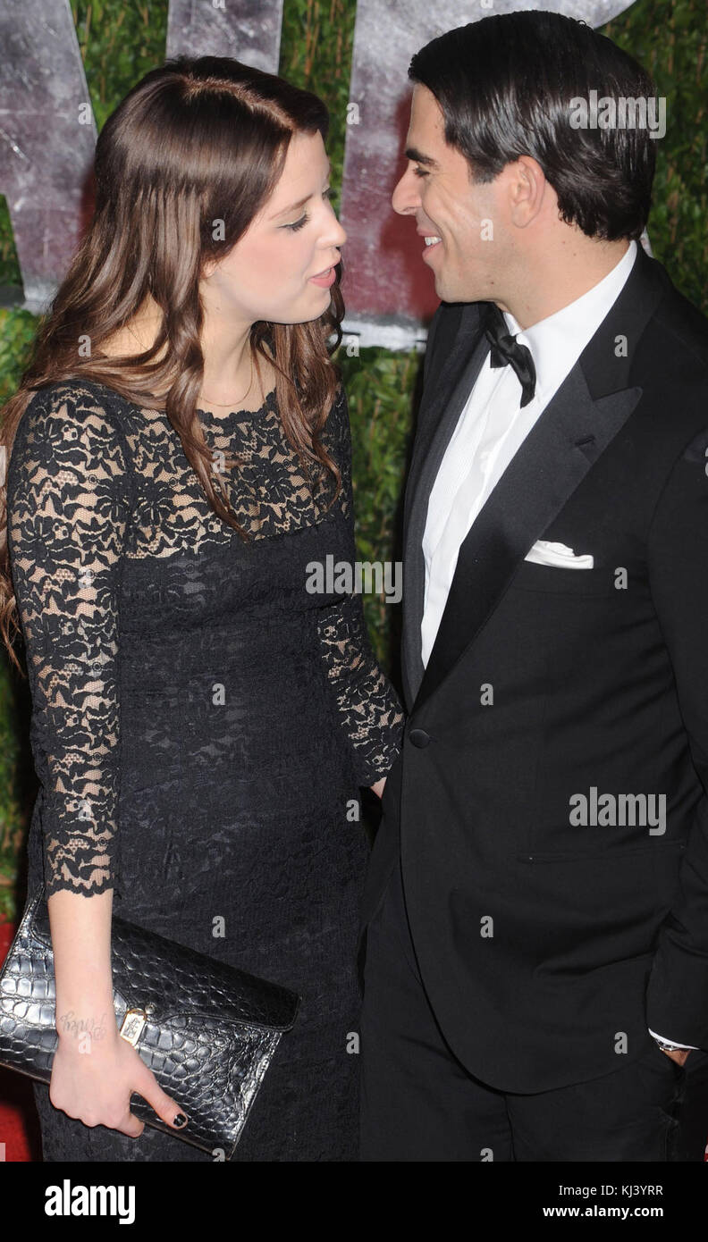 WEST HOLLYWOOD, CA MARCH 07 Peaches Geldof Eli Roth arrives at the