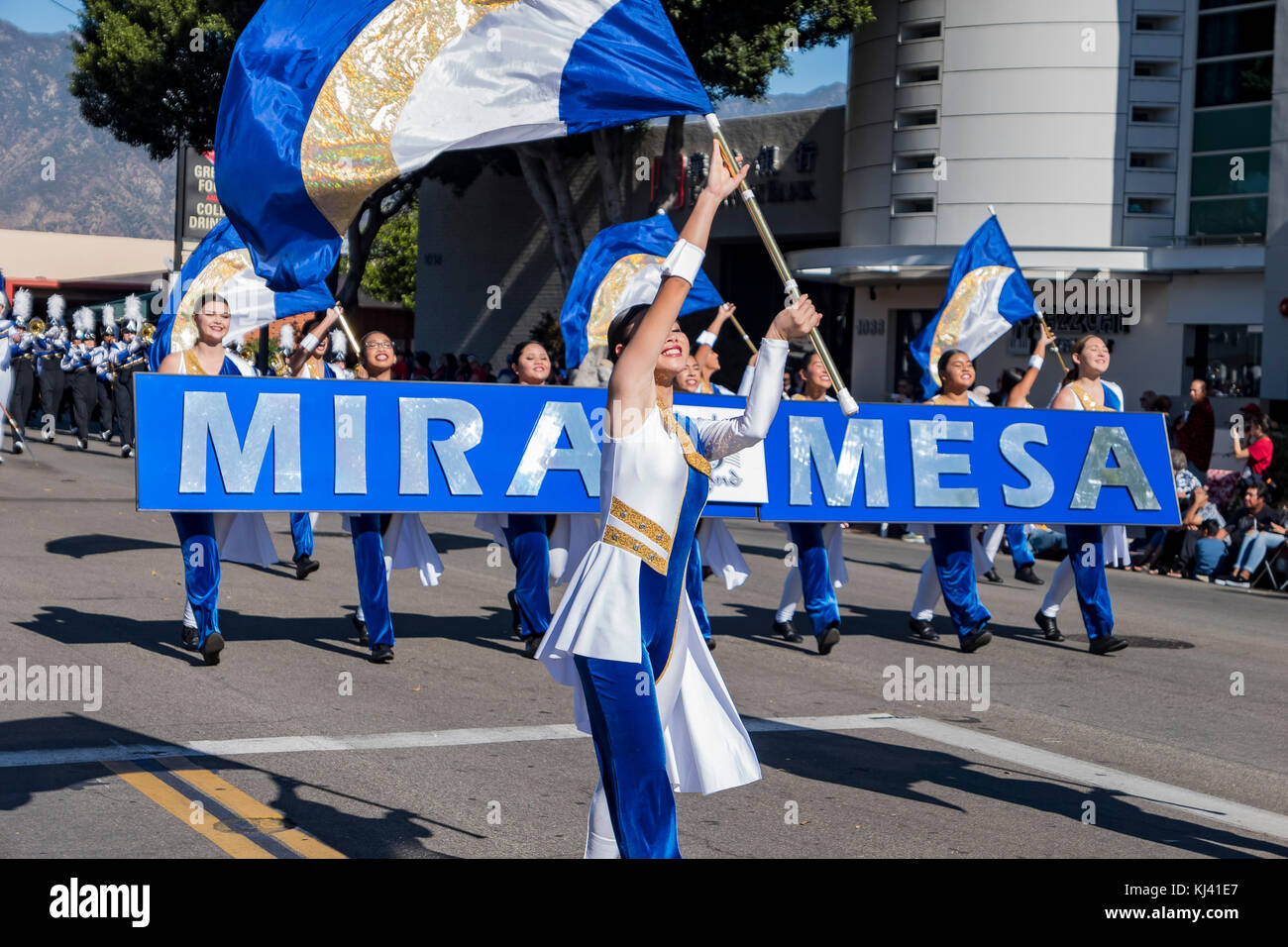 Arcadia, NOV 19 The famous Arcadia Festival of Bands parade on NOV 19