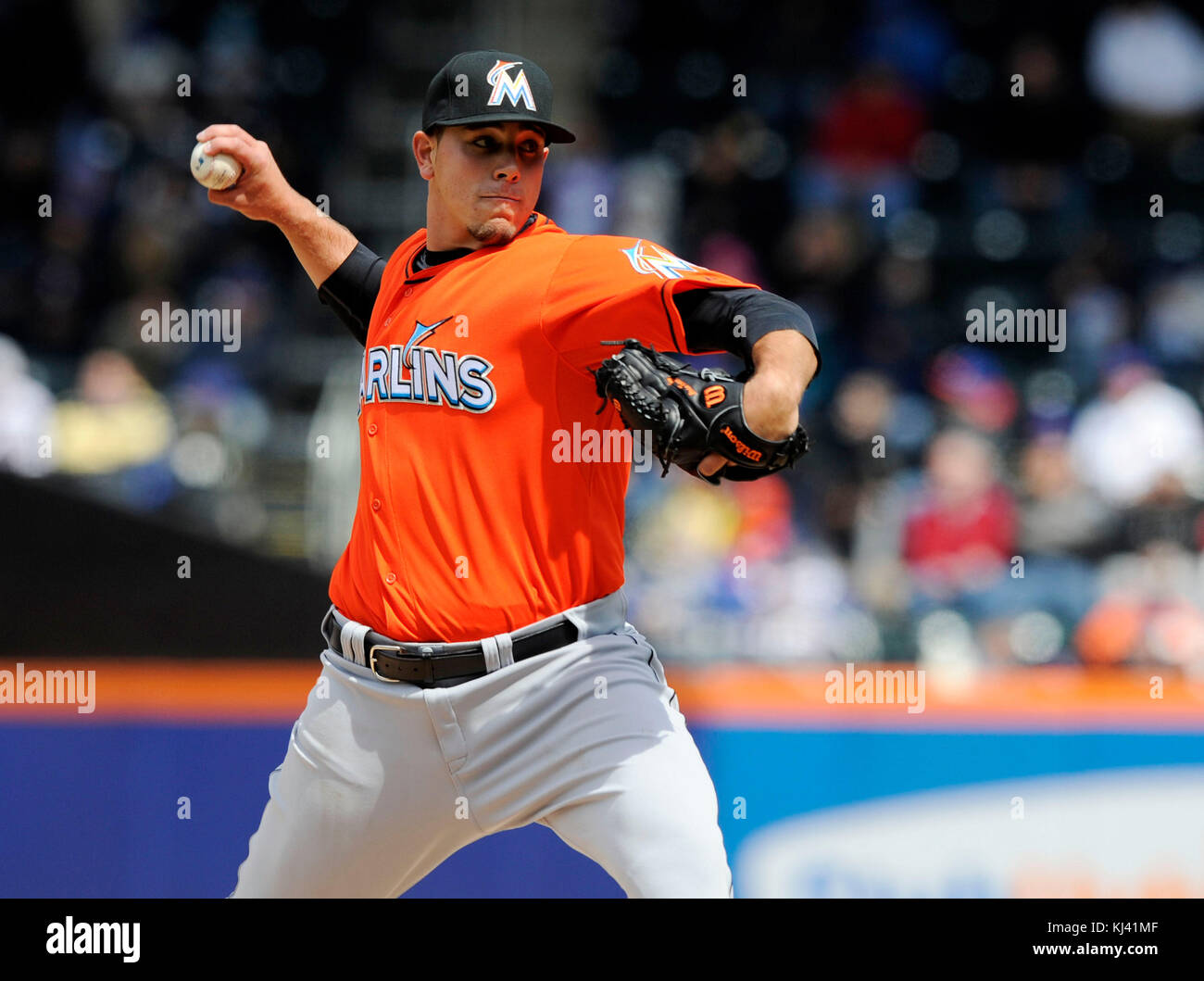 MIAMI BEACH, FL SEPTEMBER 25 FILE PHOTOS Miami Marlins pitcher