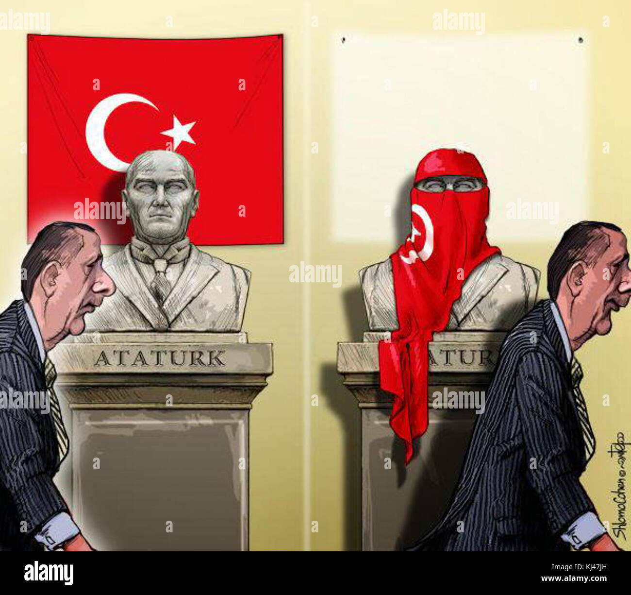 Kemalism hi-res stock photography and images - Alamy