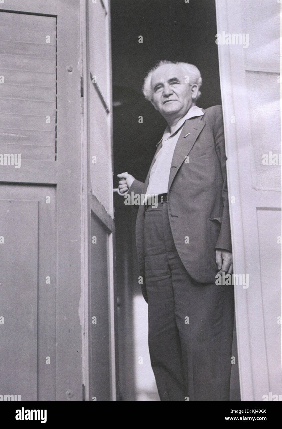 1948 david ben gurion hi-res stock photography and images - Alamy